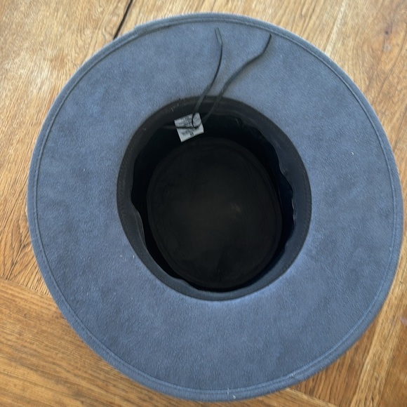 VINTAGE BLUE-GRAY HAT - Picture 4 of 6